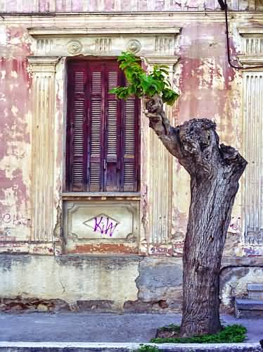 Chania of the past - Old Building 7 - Venetian Harbour Area.