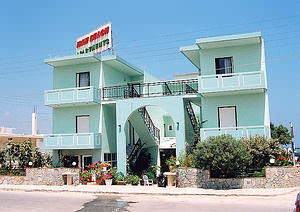 Irini Beach Apartments, sea-front Kolimbari, Nomos Chanion, Crete.
