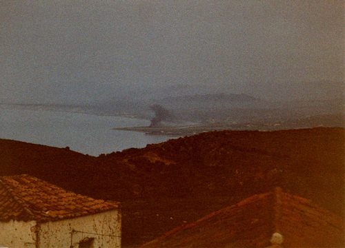 Maleme airfield, re-enactment of Battle of Crete 1941.
