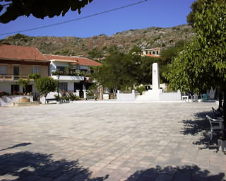 Rodopos Village Square, Rodopos Peninsula, North-West Crete