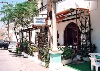 Taverna Diktina. Dyktinna, Kolimbari, Chania, Crete.